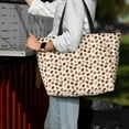 thumbnail image 7 of Pofeuu Cute Coffee Bean Print Print Beach Bag,Waterproof Sandproof Beach Tote Bag, Large Capacity Foldable Beach Bags for Women, 7 of 7