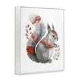 thumbnail image 3 of Stupell Industries Bohemian Scandinavian Style Squirrel White Framed Giclee Art, 11 x 14, by LSR Design Studio, 3 of 8