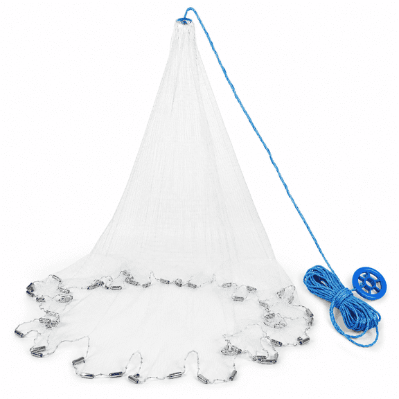 8ft Radius Fishing Cast Net