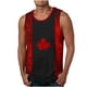 thumbnail image 1 of Hombres Casual Gradación Impresión Suéter Cuello Redondo Tanque Deportivo, 1 of 4