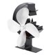 thumbnail image 5 of Ventilador de estufa de leña 4 aspas chimenea activada por calor calentamiento rápido ANGGREK  Otros, 5 of 8
