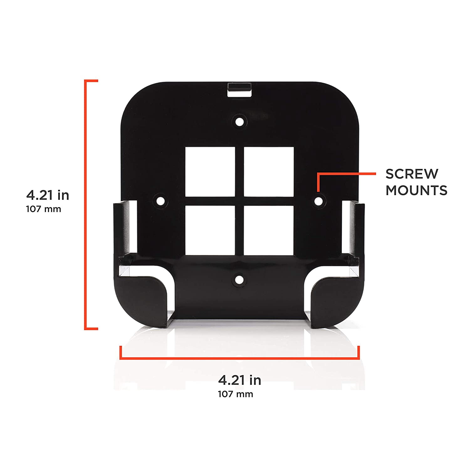 THE CIMPLE CO - Apple TV 4th Generation Wall Mount - 4k Apple TV Holder with HDMI Cable