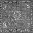 thumbnail image 1 of Ahgly Company Indoor Square Persian Gray Traditional Area Rugs, 4' Square, 1 of 1