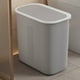 thumbnail image 1 of Botes de basura para baño con tapa, para uso doméstico, para inodoros, estrechos, de gran capacidad, con tapa a presión, modelos con ranuras, botes de basura de plástico., 1 of 6