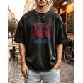 thumbnail image 4 of 1776 Patriotic America Bootleg Retro 90s Graphic Comfort Colors T-Shirt for Men, 4 of 5