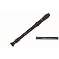 thumbnail image 2 of Woodnote New Solid Black 8 Holes Baroque Soprano Recorder Flute, 2 of 3