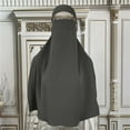 thumbnail image 1 of Casquette Décontractée pour Femmes Grise avec Bonnet, Couvre-Cheveux, Turban Long Musulman, 1 of 4