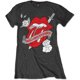 thumbnail image 1 of The Rolling Stones - Camiseta Tatuaje para Mujer (Gris Carbón), 1 of 2