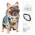 thumbnail image 3 of Balery Hello Sudadera con Capucha para Perros Pequeños – Ropa para Mascotas, Disfraz para Perros y Gatos, Ideal para Fiestas y Cosplay-X-Large, 3 of 7