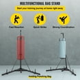 VEVORbrand Folding Punching Bag Stand Height Adjustable Sandbag Rack