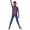 Blue, variant on Halloween Superhero Fancy Dress Costumes, Superhero Onesie Cosplay Outfits with Masks, One-Piece Superhero Jumpsuit, Halloween Party Dress up Performance Costume for Men, Blue/160
