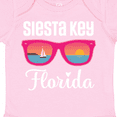 thumbnail image 4 of Inktastic Siesta Key Florida Beach Trip Girls Baby Bodysuit, 4 of 5
