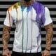 thumbnail image 2 of Camiseta de manga corta con cuello redondo para hombre, informal, deportiva, a la moda, para la playa Pompotops oipoqjl33718, 2 of 5