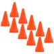 thumbnail image 2 of Conos de TráFico 10 Piezas - 7 Pulgadas Actividad Deportiva Fiesta TemáTica ConstruccióN MultipropóSito para Entrenamiento FúTbol, 2 of 10