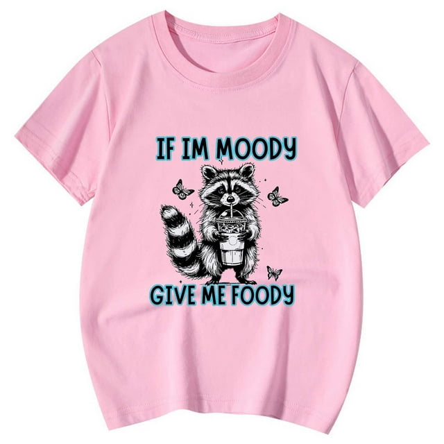 TZEWGL Tees For Child Cute Animal Patterned Print Crewneck Short Sleeve Clothes For Newborns size 3-4T