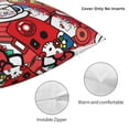thumbnail image 3 of Hello Kitty Pillow Cover, Square Throw Pillow Cases For Couch Sofa Bed Living Room,Home Decorative, 22"X22", 3 of 9