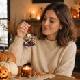thumbnail image 4 of Ailezt Halloween Decor Acrylic Halloween Book Onaments Hanging Decorations (K) | 2D Acrylic Book Halloween Indoor Halloween Housewarming For Book Lovers, 4 of 5