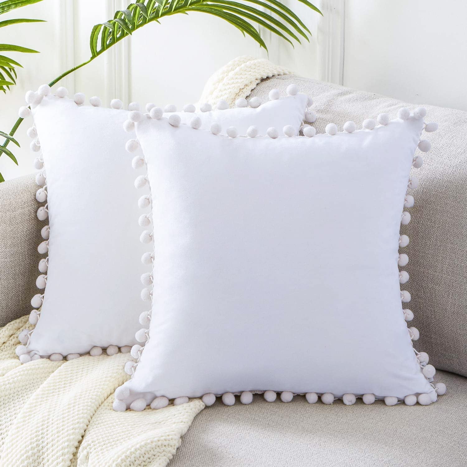Top Finel Decorative Throw Pillow Cases Soft Chenille Solid Cushion Covers 12 X 20 for Couch Bedroom Car Coffee Color Pack of 2 Top Finel Decorative Throw Pillow Cases Soft Chenille Solid Cushion Covers 12 X 20 for Couch Bedroom Car Coffee Color Pack of 2