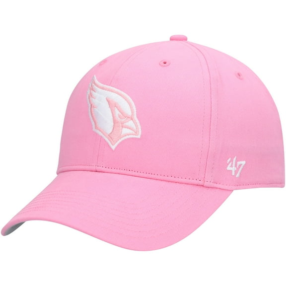 Girls Youth '47 Pink Arizona Cardinals Rose MVP Adjustable Hat