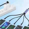 thumbnail image 3 of Yokua Portable 66W USB Charger Cable 5 In 1 Charger for Various Electronic Devices, 3 of 11
