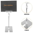thumbnail image 3 of BESTYASH Sign Display Stand Adjustable Height 1Set For Grocery Stores, 3 of 8
