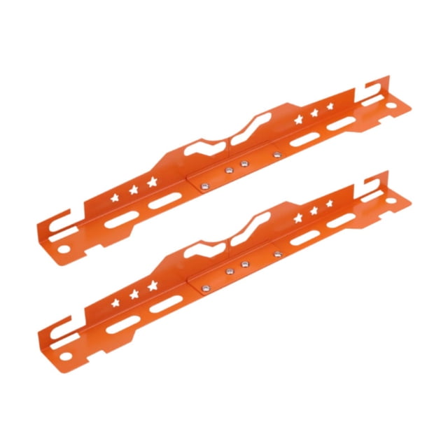 2 piezas Herramientas de alineación de ruedas de servicio pesado portátiles para vehículos SUV Car Naranja