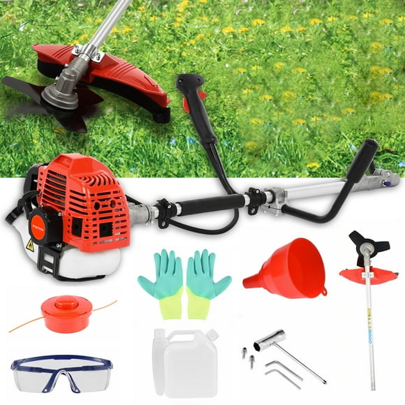 52cc Gas String Trimmer | Shoulder Strap & Backpack Design | Lawn/Field Grass Cutting
