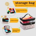thumbnail image 5 of UzecPk Crochet Kit Beginners Crochet Hook Set with Crochet Yarn, 105 Pcs Portable Crochet Set with Ergonomic Crochet Hooks, Small Crochet Hooks, Travel Crochet Hook Case Full Knitting Crochet Supplies, 5 of 7