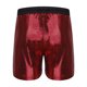 thumbnail image 5 of Ceisia Men's Gift Relaxed Full Sequin Party Shorts Mid-Rise Elastic Color-block Waist Nylon Spandex Hidden Drawstring Shorts, 5 of 7