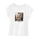 thumbnail image 3 of Camiseta para mujer, ropa de calle femenina, camisa con cuello redondo para ir de compras, vacaciones S, 3 of 7