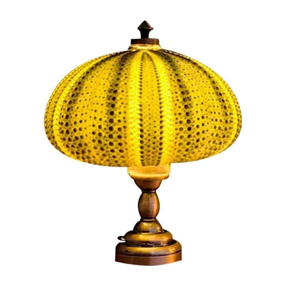 Sea Urchin Night Light Sea Urchin Mini Desktop Night Light Doll House Lamp Accessories Ornaments 2in home decor