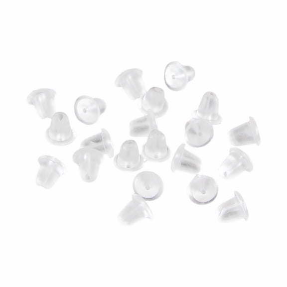 Earrings for Women Silicone Earring Backs Ridge Style Rubber Earring Backs Replacements