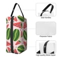 thumbnail image 3 of Goofa Watermelon Printed Toiletry Bag with Handle,Large Capacity Travel Makeup Cosmetic Bag for Women, Carry on Airport Airline Compliant Bag, 3 of 9
