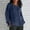 A_ Dark Blue, variant on Stylish Olyvenn 3/4 Length Sleeve Womens Tops Fall Crewneck Going Out Blouse Cotton Linen Casual Three Quarter Sleeve Shirts Pink M
