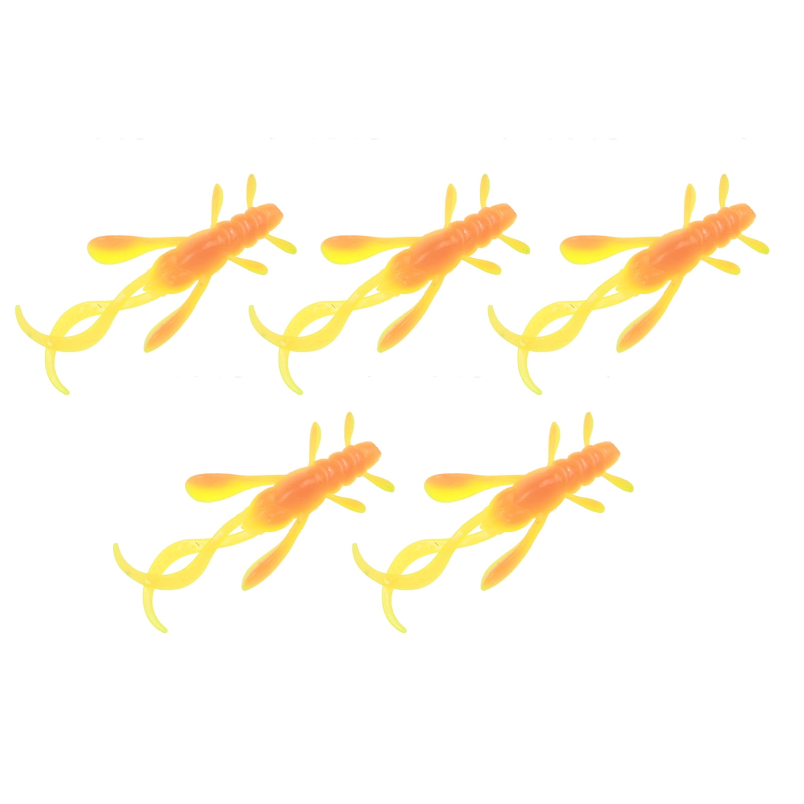 5Pcs/Set 5cm Soft Fake Fish Baits Artificial Lure Bionic Fishing ...