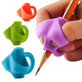 thumbnail image 2 of Empuñaduras para lápices, ayudas de escritura innovadoras originales, surtido de entrenador de agarre, corrección de postura para niños en edad preescolar, niños, adultos, necesidades especiales, zurd, 2 of 5