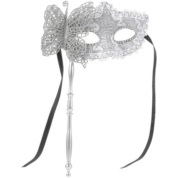 Masquerade Mask With Stick Fancy Dress Mask Dancing Party Mask Prom Mask For Women