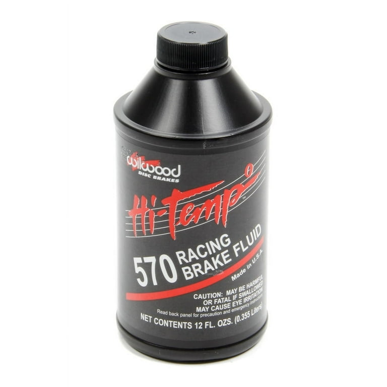 Wilwood Brake Fluid 570 Temp 12oz Single Bottle Wilwood Brake Fluid 570 Temp 12oz Single Bottle