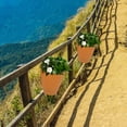 thumbnail image 4 of MasteelfCA 1Pc Wall-mounted Plastic Flowerpot Creative Balcony Planter Garden Decoration, 4 of 8