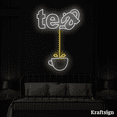 thumbnail image 2 of Craftnamesign Tea Neon Sign, Tea Shop LED Signs, Coffee Tea Shop Decor, 2 of 4