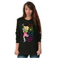 thumbnail image 3 of XOMG POP Neon Logo Kinley Cartoon Women Plus Size Long Sleeve Tee Brisco Brands 2X, 3 of 5
