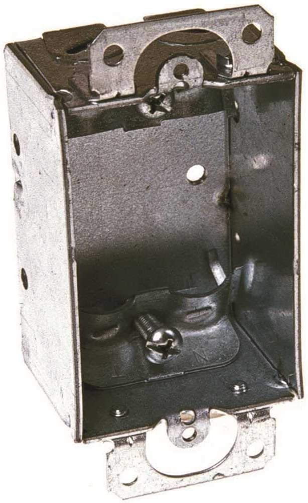 Hubbell Raco 0410 Single Gang Switch Box