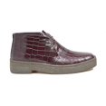 thumbnail image 2 of Playboy Original High Top Crocodile Leather Shoes with Gummy Soles, 2 of 5