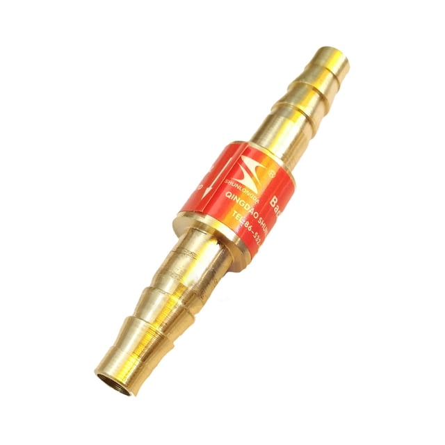 Supresor De Retroceso De Llama Fácil De Instalar Compacto Fácil De Controlar Ligero Metal Rojo Acetileno 8 Mm Acetileno rojo de 8 mm