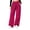Hot Pink, variant on Hurxie Womens Waterproof Pants Rain Pants Quick-Dry Baggy Cargo Hiking Pants | with Zipper Large Pockets Outdoor Travel Pants Hot Pink,S