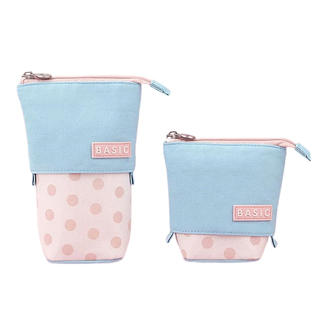 Estuche retráctil creativo para lápices, bolsa de almacenamiento de papelería, bolsas bonitas para portalápices Wmkox8yii HFSH3091