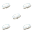 thumbnail image 3 of bedienty Jewellery Making Cord DIY Crafts Necklace Beading Wire Beads String Silver 5Set, 3 of 6
