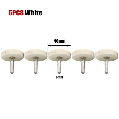 

GLFILL 5Pcs Grinding Stone Wheel Polishing Head Abrasive Disc Rotary Tool Accessories
