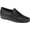 BLACK, variant on SAS Womens Dream Wedged Mocassin Shoe
