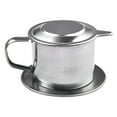 thumbnail image 3 of Vietnamese Coffee Maker, 50/100ml Stainless Steel Drip Filter Pot, Traditional Phin Style Brewer, Easy to Clean and Store, 3 of 8